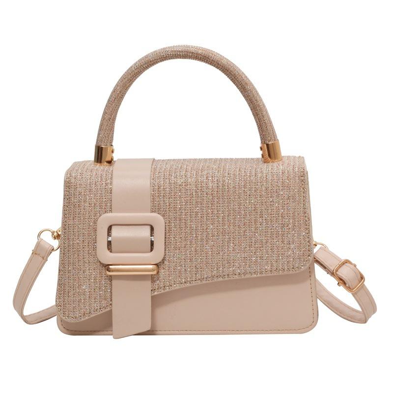 

Сумка 2024 нова жіноча сумка пряжка на пояс модний нішевий дизайн сумочка проста і модна сумка через плече жіноча сумка-месенджер хакі