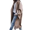 European & American Plus Size Woolen Light Luxury Women's Versatile Casual Coat