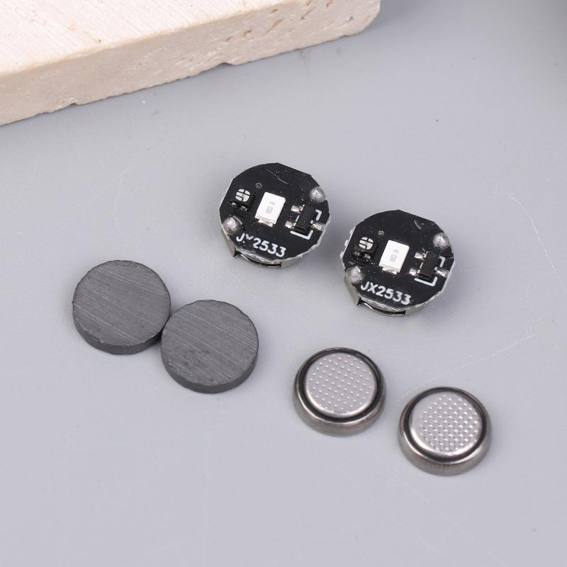 Mini Magnetic Switch LED Lamp for Dollhouse Lighting Tiny Model Toy Eyes Accessories Compact Design for DIY Craft Scenes