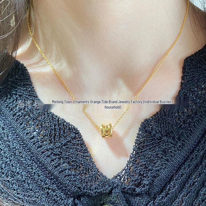 Baojia Spring Necklace - Trendy High-End Luxury for Women