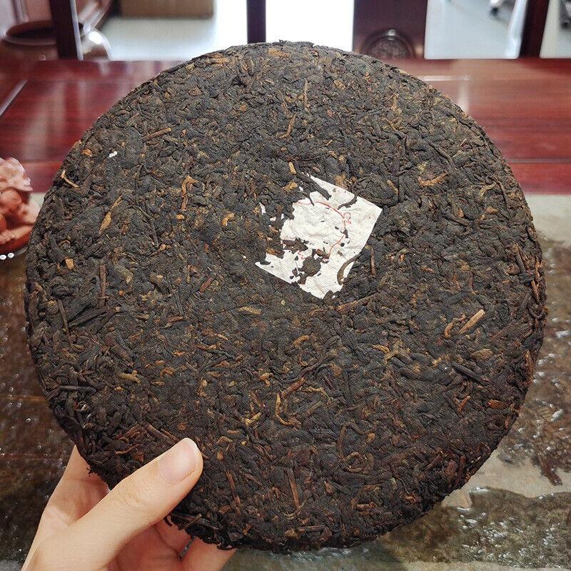 357g Puerh Tea Cake Ripe Tea Yunnan Seven Cakes Tea Lao Banzhang Pu'er Tea