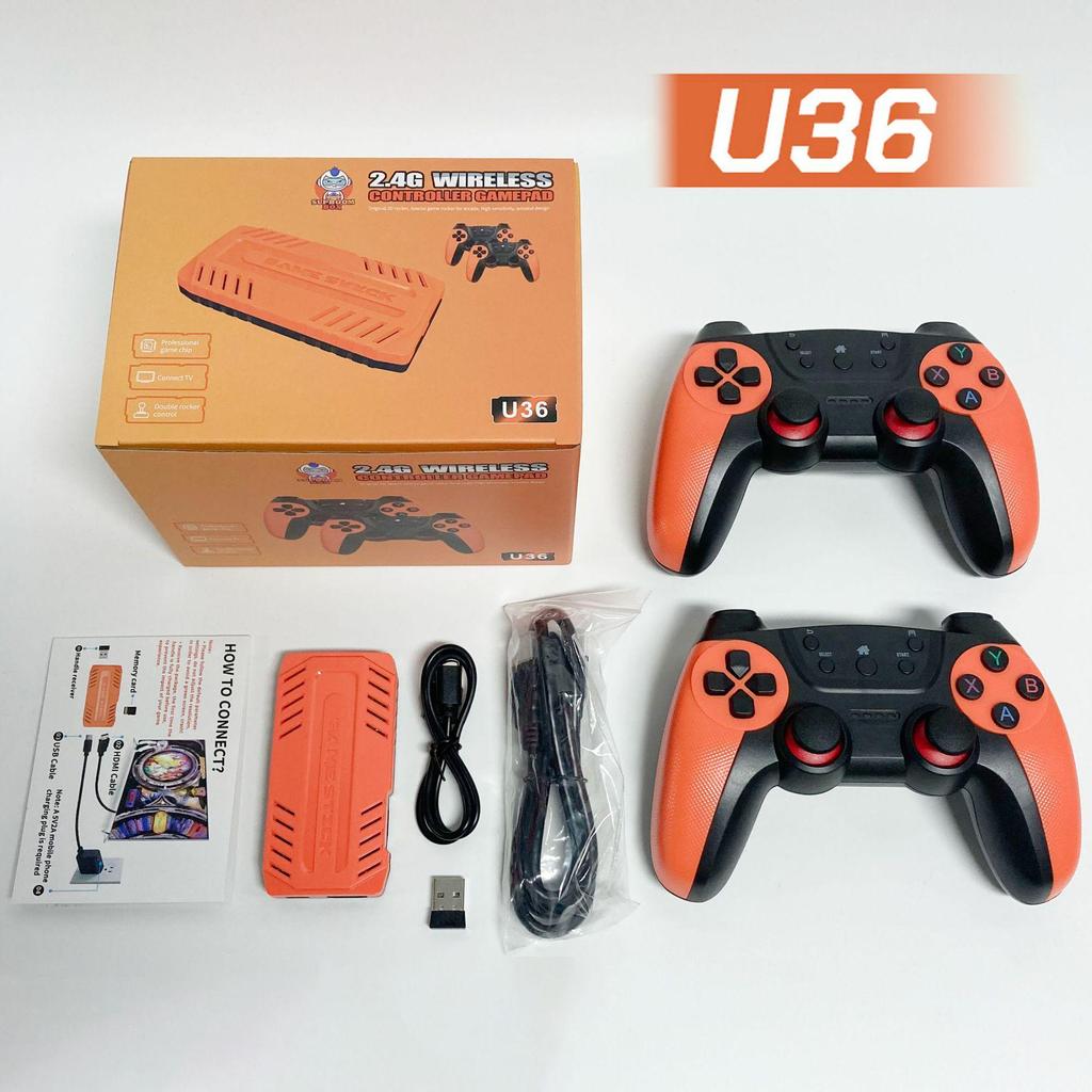 U36 Wireless Retro HD TV Game Console with PSP X2 Pro
