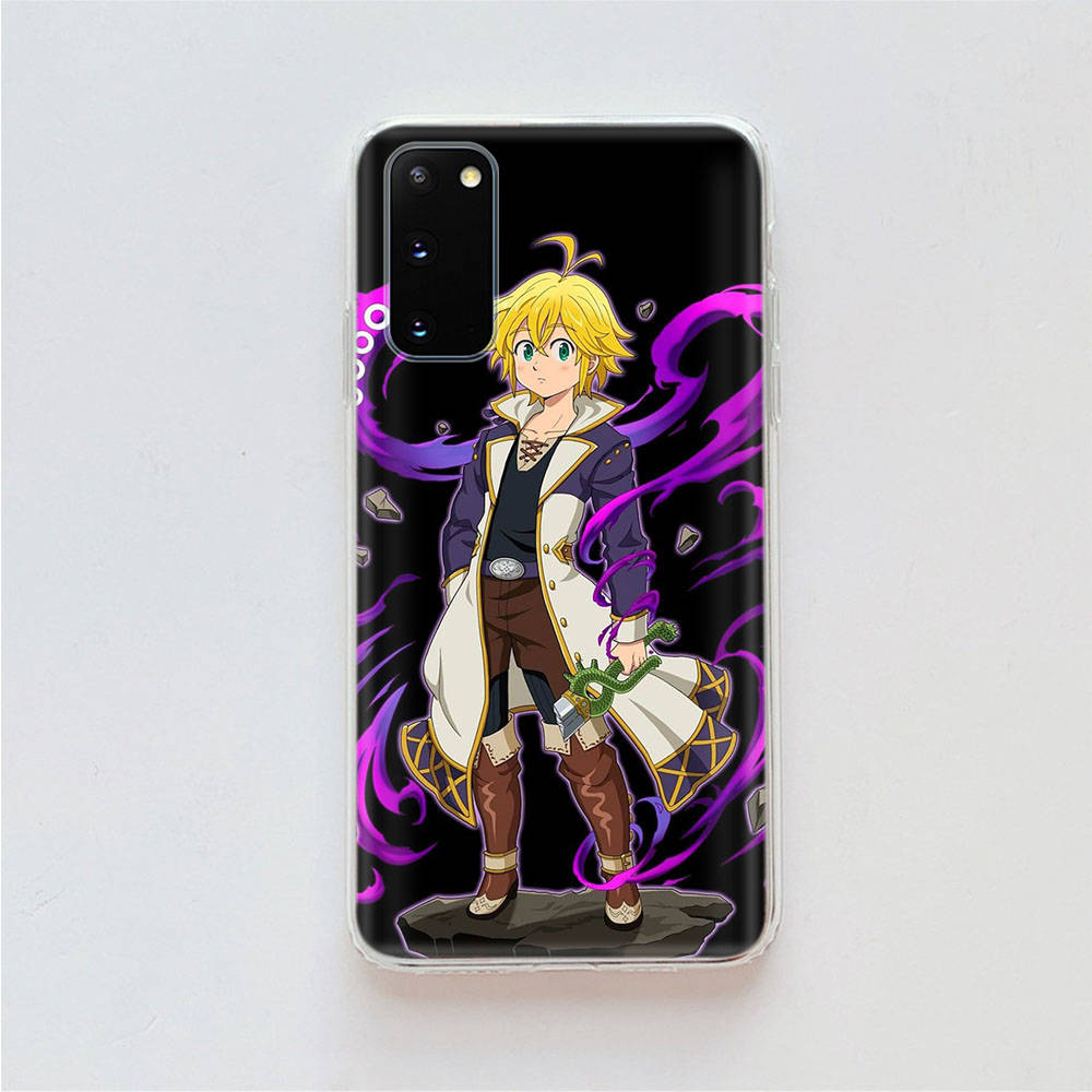 AD84 Seven Deadly Sins Clear Case for Samsung A04 A14 A23 A34 A54 M23 M33 M52 M53 Realme 10 9 C30S C35 C55 VIVO Y02 Y21 Y33S Y51 X80 V25 Cover