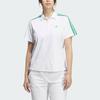 Adidas Climacool Striped Loose Fit Short Sleeve Golf Shirt Women tops KD7210