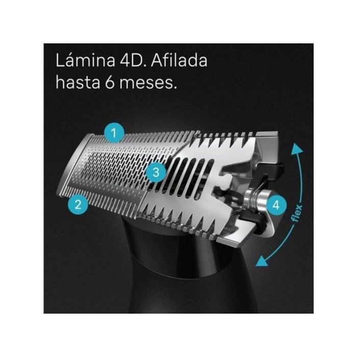 Afeitadora Braun Bodygroomer B560 + Recortadora XT3100 Pack 2 en 1 Inalámbrico Waterproof