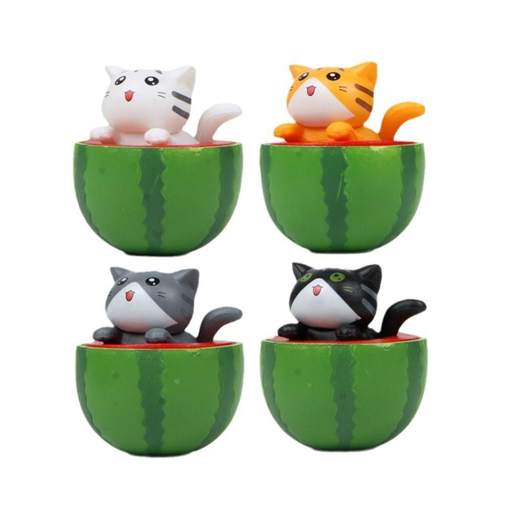 

Cute Cartoon Key Holder Colorful Little Cat Pendant Keyrings Cat Animal Keychain Gifts белый