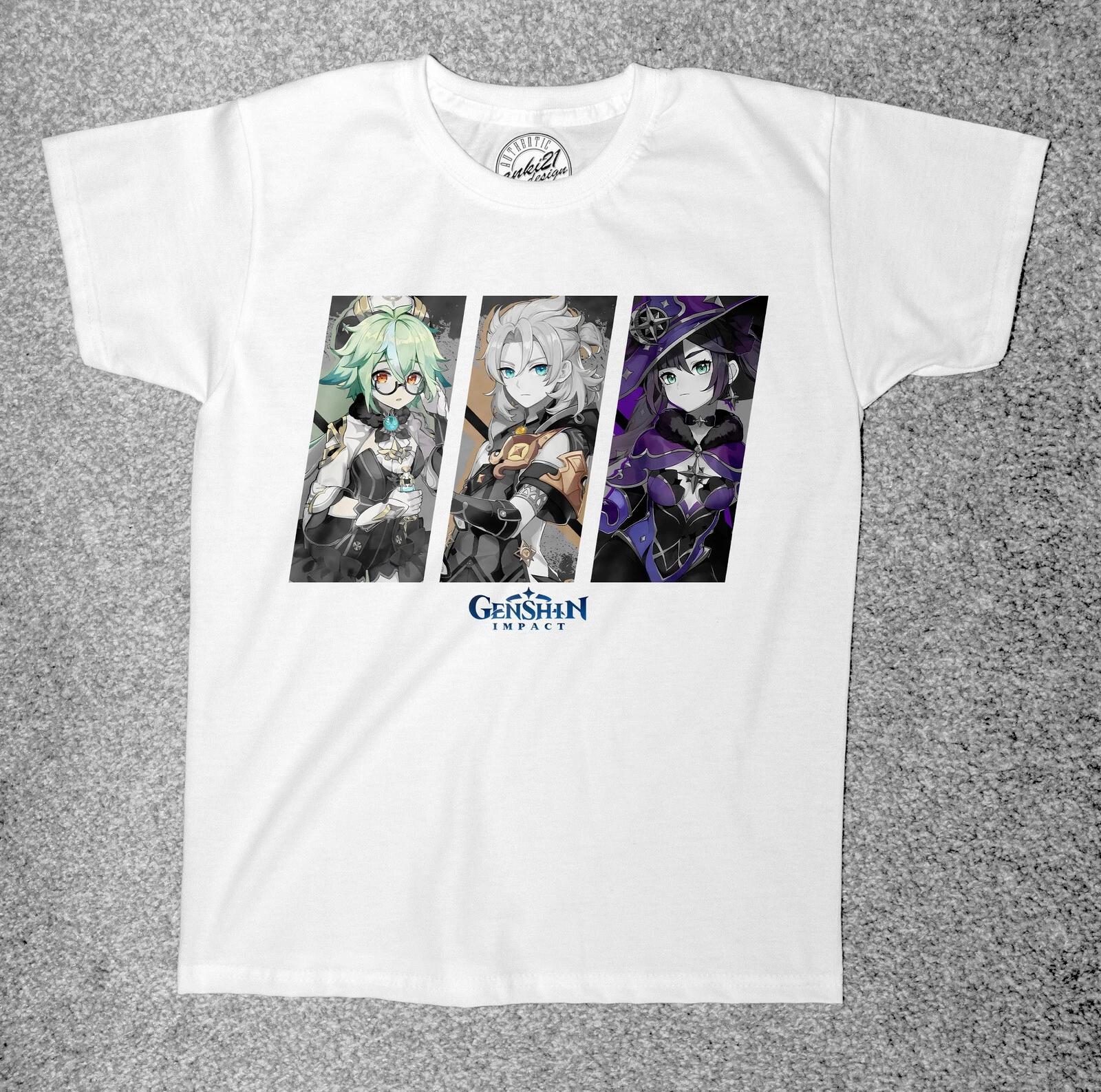 

Genshin Impact 019 Anime/Manga video game Childrens/Kids t-shirts 110