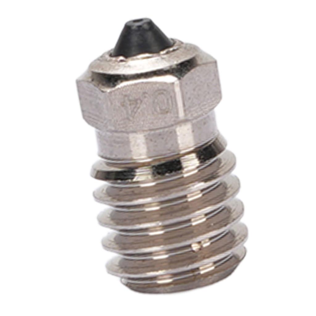 3PCS Extruder Hotend Nozzles High Hardened Steel Nozzle Replacement for 3D Printer