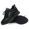 Women Versatile Non-Slip Spring Autumn Soft Sole Soft Leather Shoes Fashion Breathable Lace-Up Solid Casual Flat Sneakers