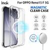 OPPO Reno15 Reno 15 F 5G Global Phone Case IMAK Shock-resistant Soft Magnetic Case