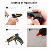 USB Lithium Electric Hot Melt Glue Gun Set With 50PCS Glue Sticks  0.7*150mm