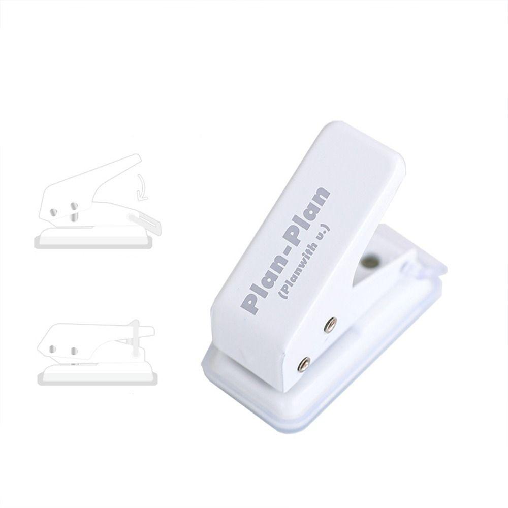 Punching 1 Hole Manual DIY Crafts Loose-leaf Punch Paper Cutter Single Hole Punch Mini Paper Punch