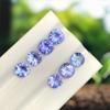 A+ Color Natural Tanzanite Gemstone Lot, Round Cut Gemstone Lot, Healing Tanzanite Stone.