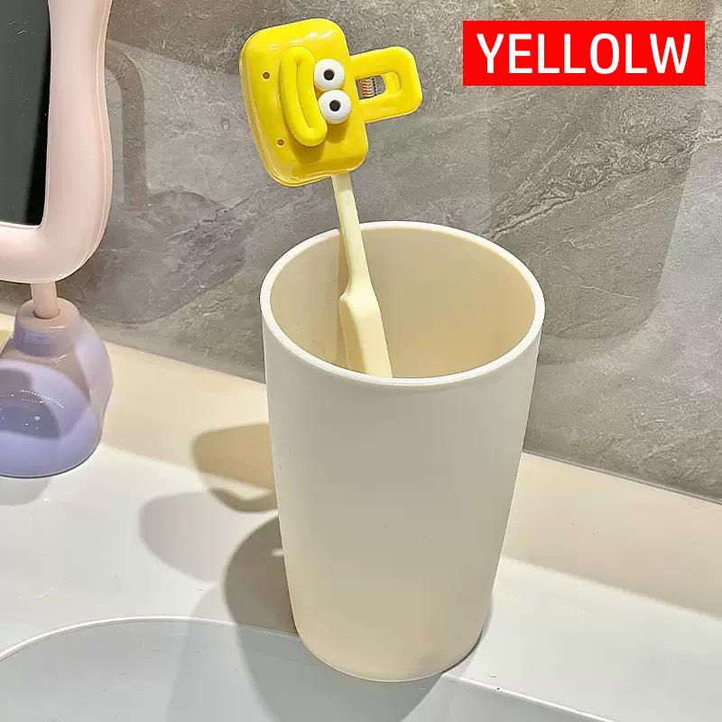 

Мультяшный Милый Защитный Колпачок для Головки Зубной Щетки Чехол-Клипса для Головки Электрической Зубной Щетки Маленький и Удобный Подходит для Домашнего Использования, Esse жёлтый