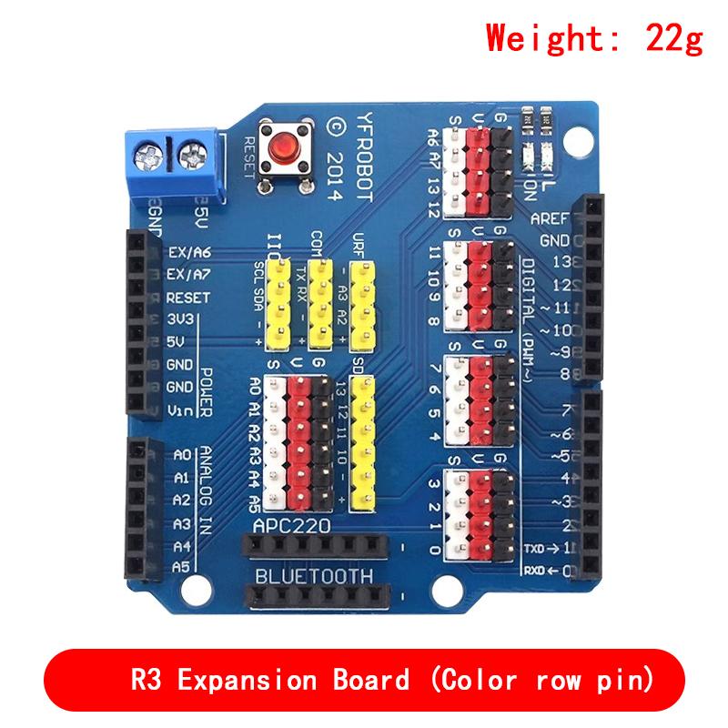 V5 Sensor Shield Expansion Board Shield For Arduino UNOR3 V5.0 Electronic Module Sensor Shield V5 expansion board