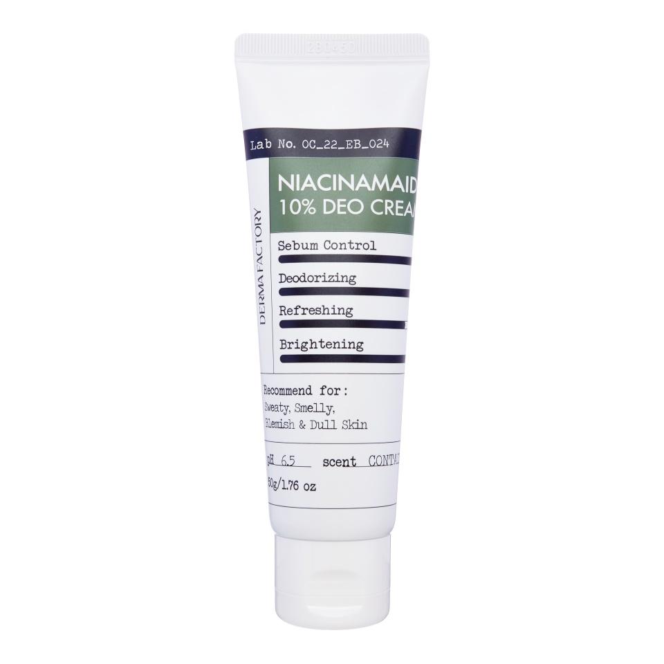 

Крем-дезодорант для тела с ниацинамидом Derma Factory NIACINAMAID 10% DEO CREAM 50мл