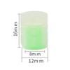 4 Pcs Valves Stem Caps Tire Valves Caps Universal Sparkling Illuminated Luminous Valves Nozzles Self-luminous Stem Cover Decor