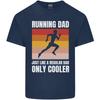 Running Dad Cross Country Marathon Runner Unisexs Light Cotton Tshirt