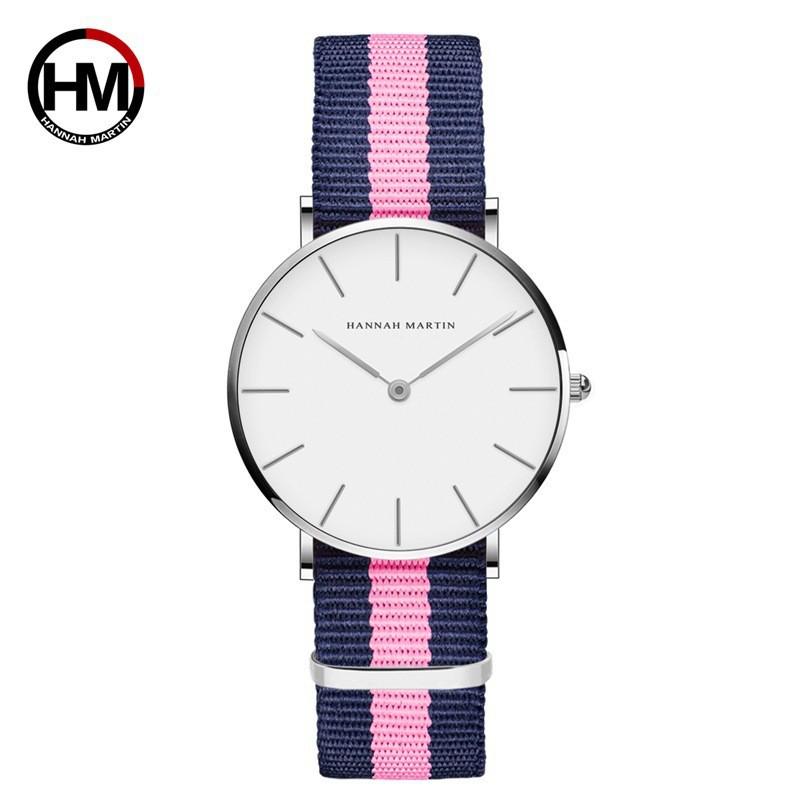 Hannah Martin Damenuhr, wasserdicht, 36 mm, modisch, vielseitig