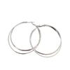 French Premium Sense Unique Double-Layer Circle Earrings Women'S Earrings Premium Sense Circle Small Face Earrings