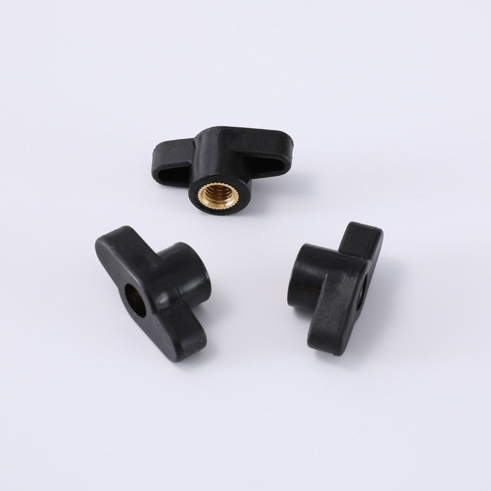 10pcs Easy Grip Hand Screw Nuts Anti-slip Threaded Knobs Practical T Knobs Woodworking Jigs