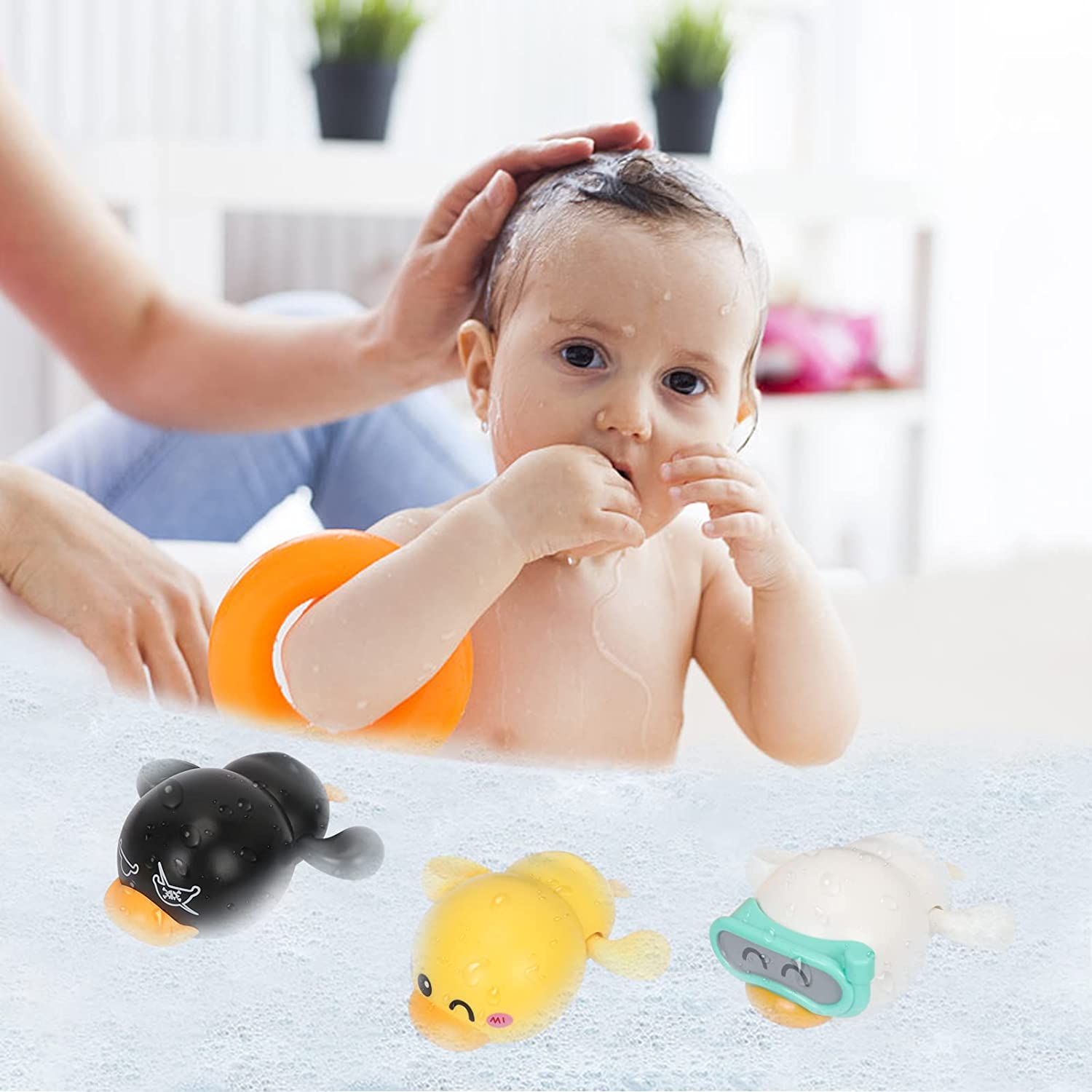 3 упаковки игрушек для ванны — фото 8