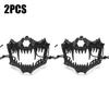 Halloween White Eyed Devil Mask Reusable Adjustable Scary Mask Smile Exorcist Mask Halloween Party Decoration Maskscarnaval mask