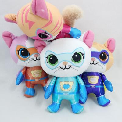 Super Equipe Kitty Brinquedo de Pelúcia Boneca de Pelúcia Presente de Feriado para Crianças