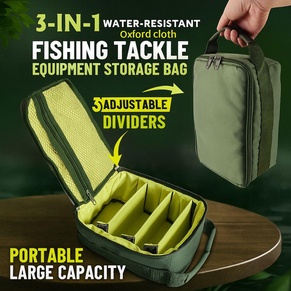 Waterproof Fishing Tackle Bag Portable Fishing Accessories Bag  Outdoor Fishing Gear