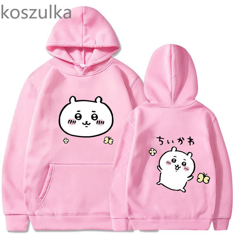 Moda Anime Chiikawa Hanorac Streetwear Sigiliu Imprimare Pulover Hanorac unisex toamnă iarnă Hip Hop hanorace Hanorace Haine unisex