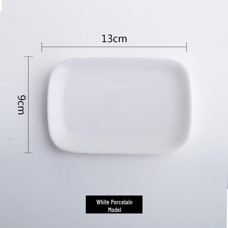 Utuo Gold Rim Ceramic Towel & Soap Dish Set