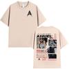 Rapper Anuel AA Album 2025 Graphic T Shirt Unisexs Hip Hop Gothic Retro Short Sleeve TShirts Clothing High Quality Cotton Tshirt