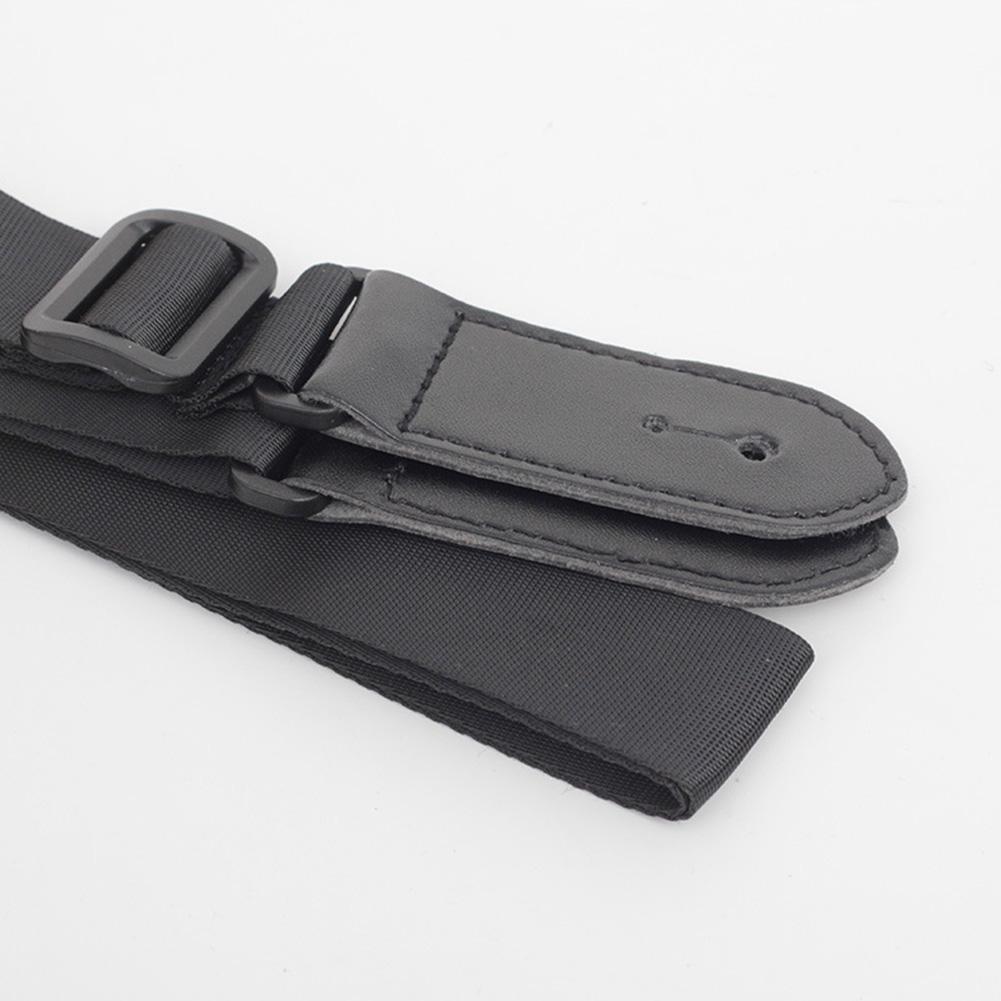Longteam Adjustable Ukulele Guitar Belt Strap for Electric Acoustic Folk Guitar with Tail Nail