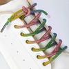 1PC Fashion Cross Braiding Strap Drawstring Bright Strings Shoe Laces Rhinestone ShoeLaces Sneakers Laces