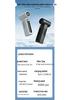 S08 High-Speed Smart Handheld Fan with Digital Display - Outdoor & High-Capacity