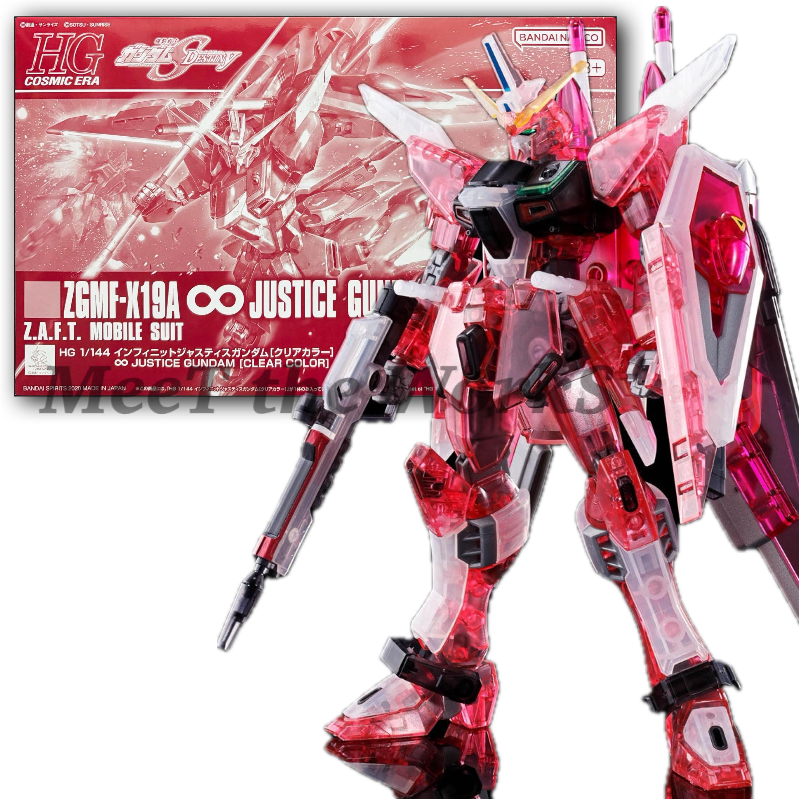 

[HG] 1/144 Infinite Justice [Clear Color] Mobile Suit SEED DESTINY Plastic Model, Event Exclusive