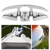 5in Folding Flip Up Cleat 316 Stainless Steel Dock Deck Hardware Marine Boat Accessories
