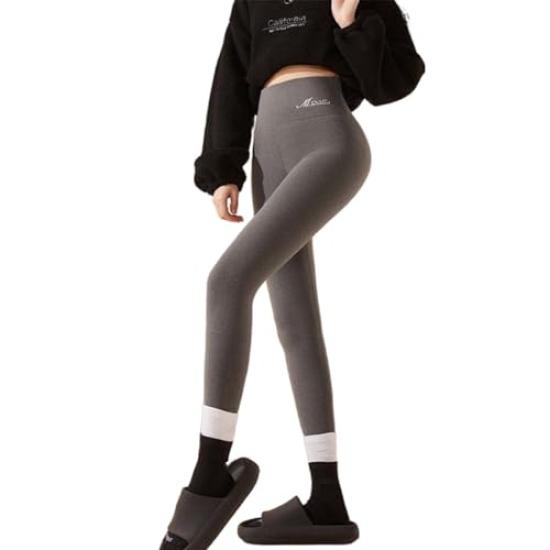 Veimia Ultra Warm Compression Thick and Perfect for Fall and and Home Solid for Cold Weather Protection Size M Fleece-Lined Leggings, High-Waisted