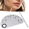 Makeup Mixing Palette Stainless Steel Spatula Paint Pigment Lipstick Color Blending Plate