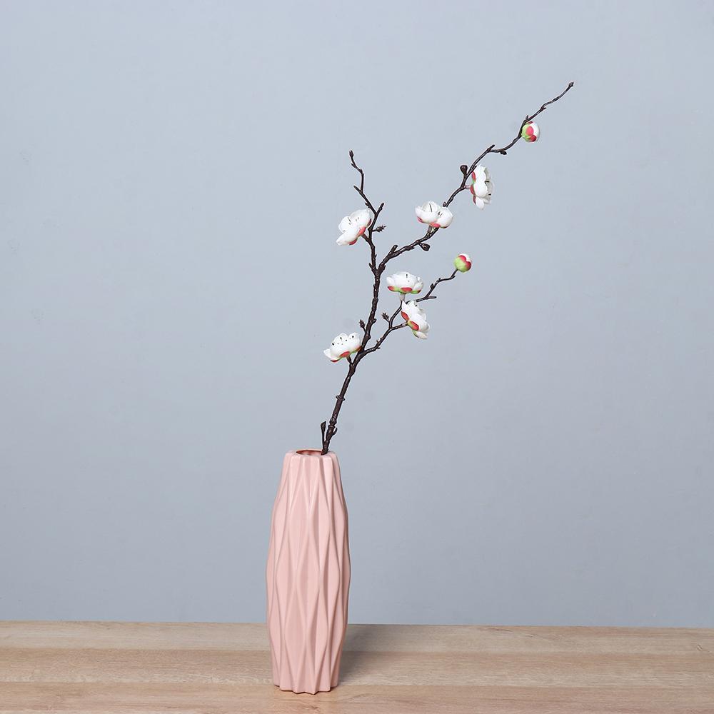 1PC Artificial Plum Blossom Chinese Style Small Winter Plum Artificial Flower Living Room Decoration Silk Flower Branch