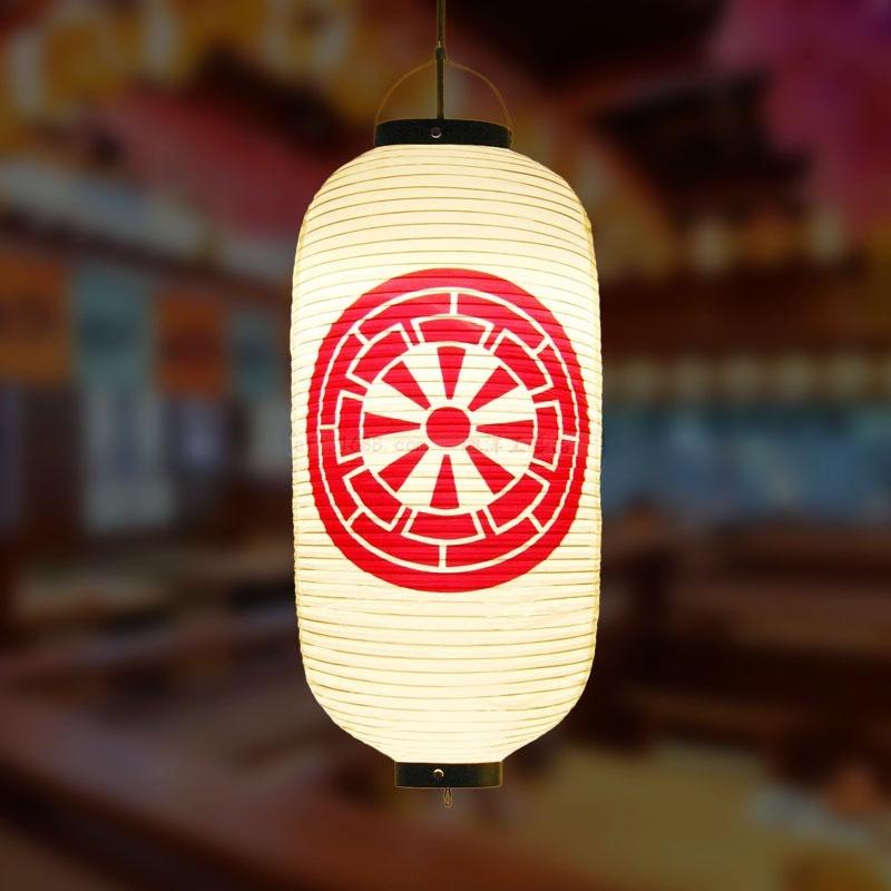 Japanese Style 25x50cm PVC Waterproof Lantern Sushi Ramen Izakaya Korean Cuisine Restaurant Pub Decor Hanging Lantern Outdoor