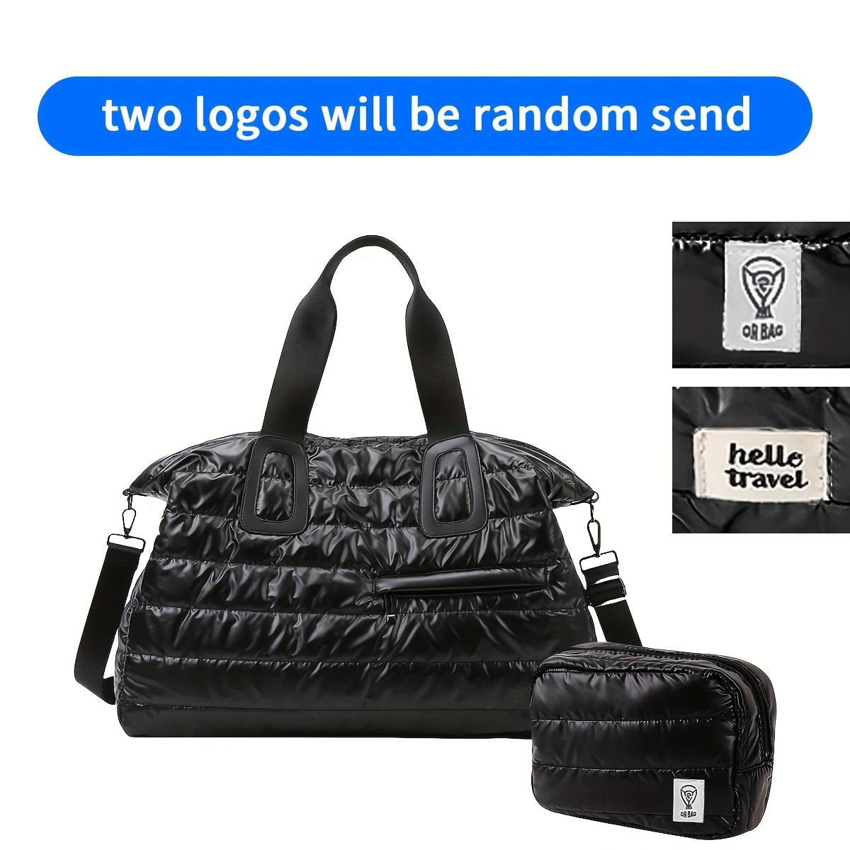 

1 шт. Модная повседневная женская наплечная сумка, Дизайнерская сумка кроссбоди большой вместимости с внутренними карманами, Легкая наплечная сумка для поездок на работу