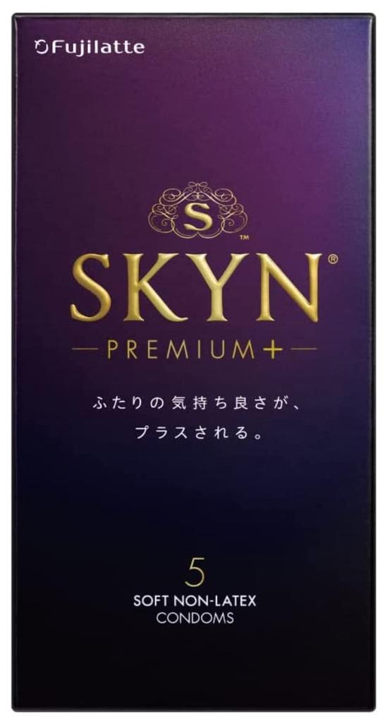 Fuji Latex SKYN Skin Premium Plus Condom IR Includes Original Cotton Pad [3-Box Set] 5-Piece Set, Material, Contraceptive,