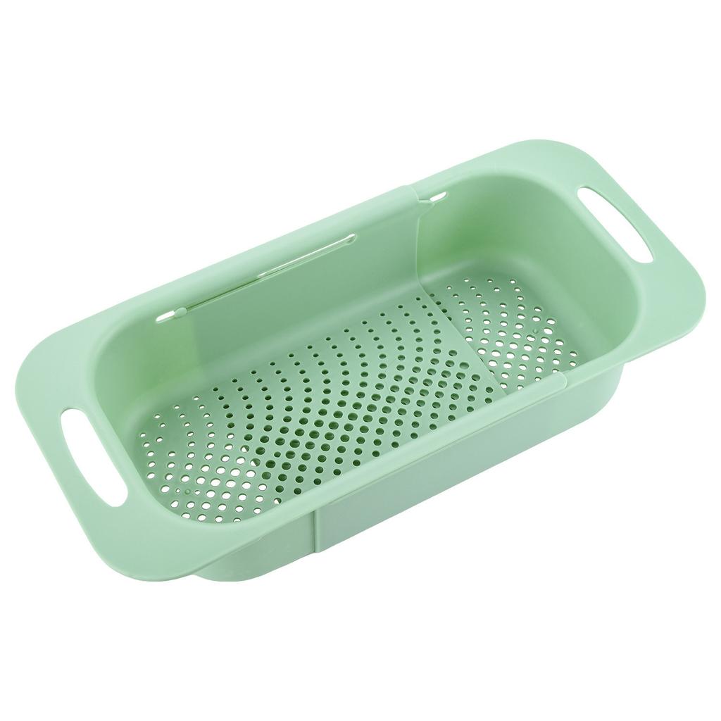 Retractable Kitchen Vegetable Washing and Draining Basket