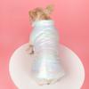 Pet Cotton Vest Winter Dog Coat French Bulldog Teddy Bear Dogs With Colorful Reflective Trim