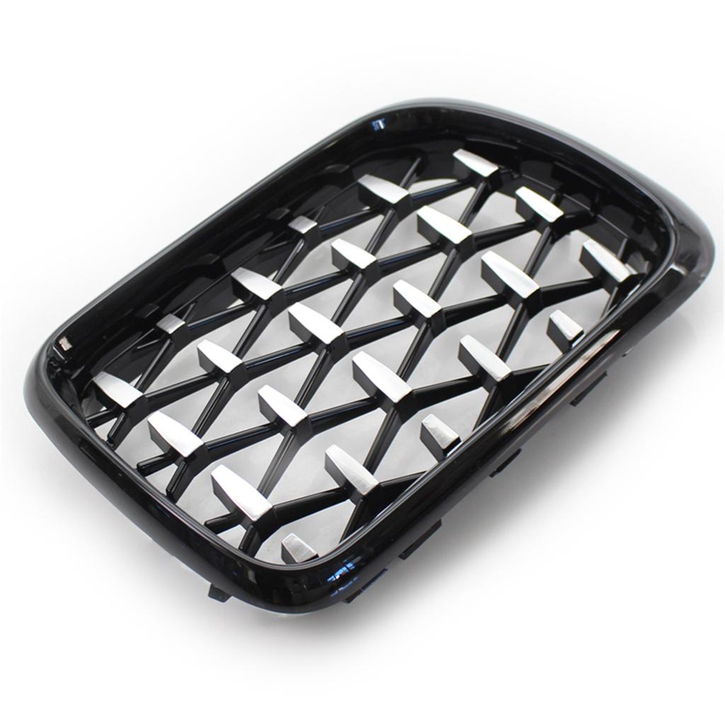 1 Pair Auto Front Kidney Bumper Grilles Diamond Star Style Grills For BMW E36 3 Series 318I 323I 328I M3 1997-1999 Car