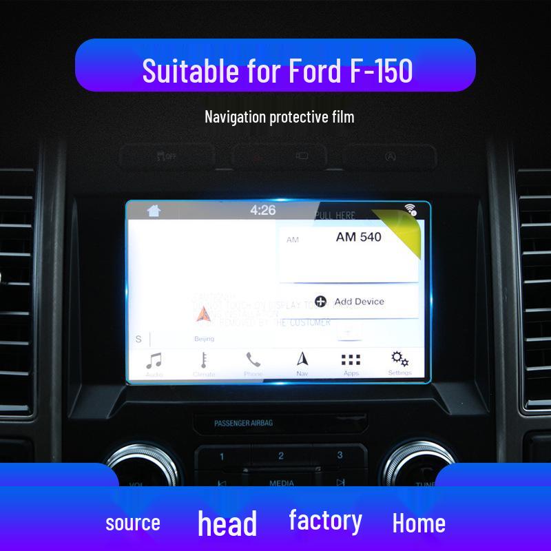 Ford Kuga F-150 EVOS Navigation Screen Protector - Tempered Film for Ranger Car
