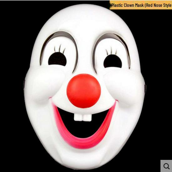 Halloween Clown Costume Kit: Nose, Shoes, Mask, Face Paint, Wig, Hat