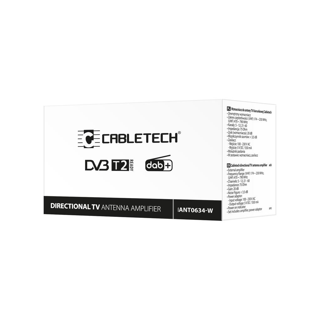 Antenna amplifier power supply DVB-T2 TV Cabletech