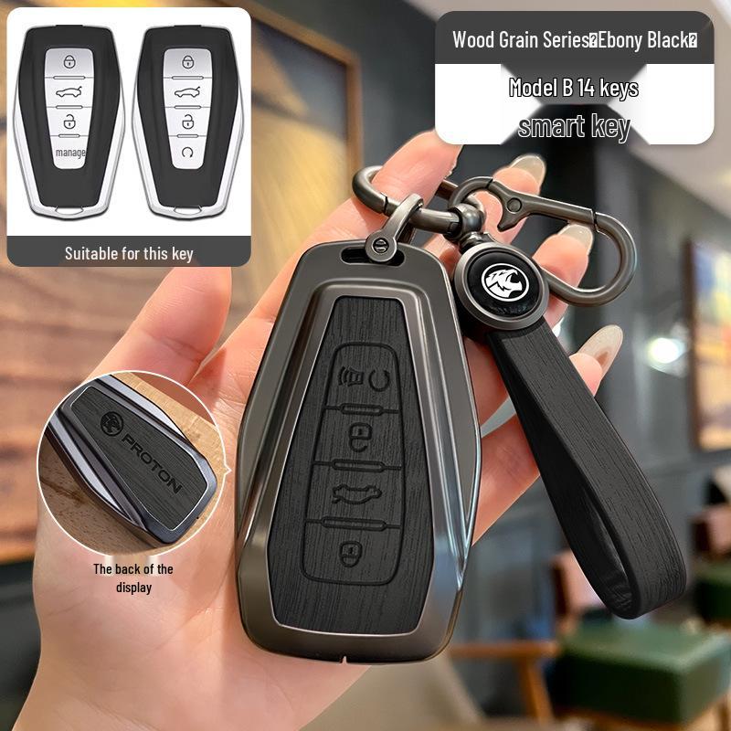 Proton Car Key Covers: Premium Zinc Alloy Case for X50 & X70, Men's & Women's Styles